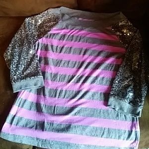 Justice Sequin Shirt